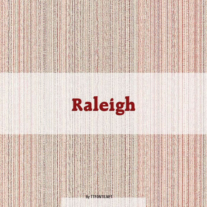 Raleigh example