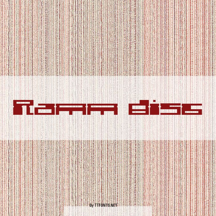 Ramm disc example