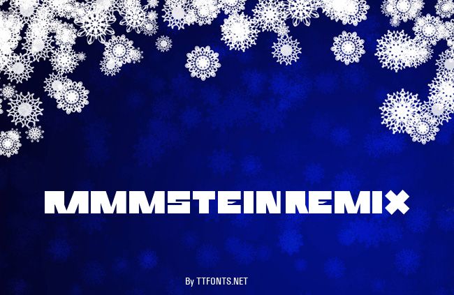 Rammstein Remix example