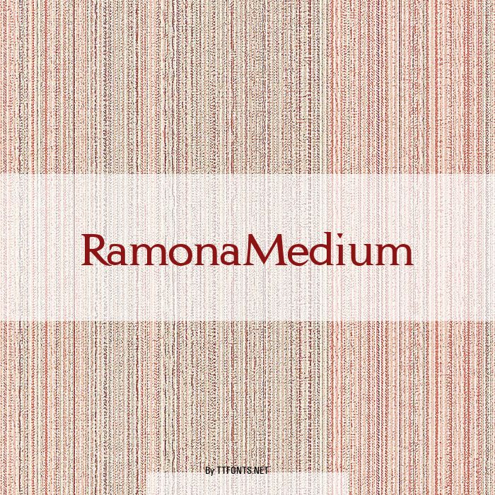 RamonaMedium example
