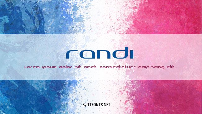 Randi example