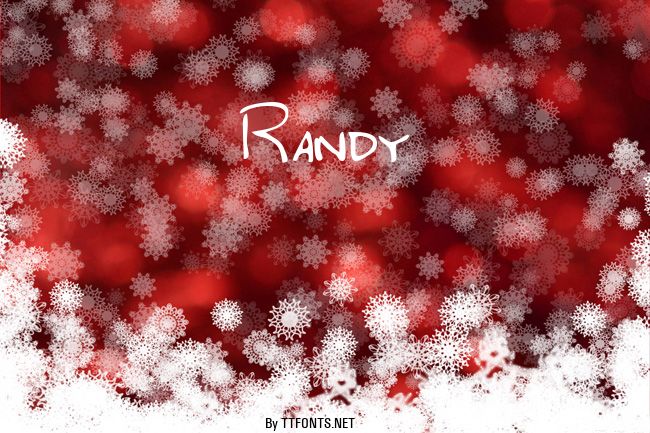 Randy example