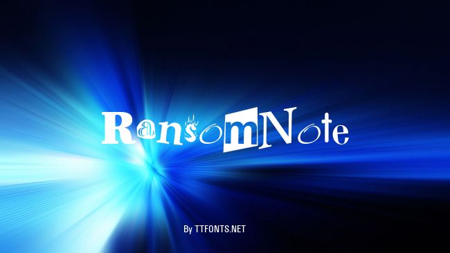 RansomNote example