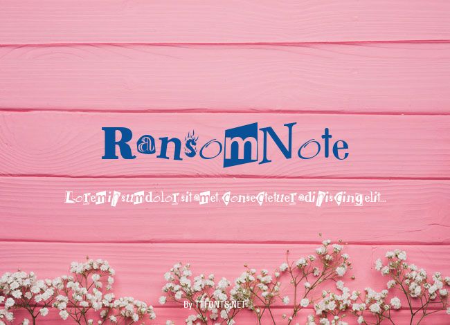 RansomNote example