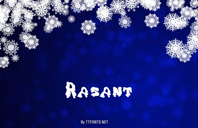 Rasant example