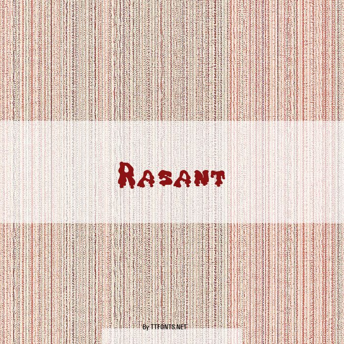 Rasant example
