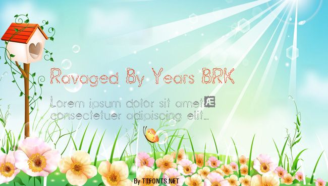 Ravaged By Years BRK example