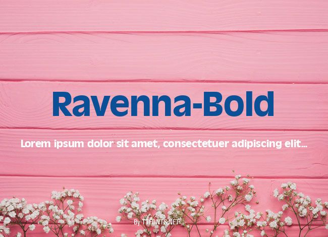 Ravenna-Bold example