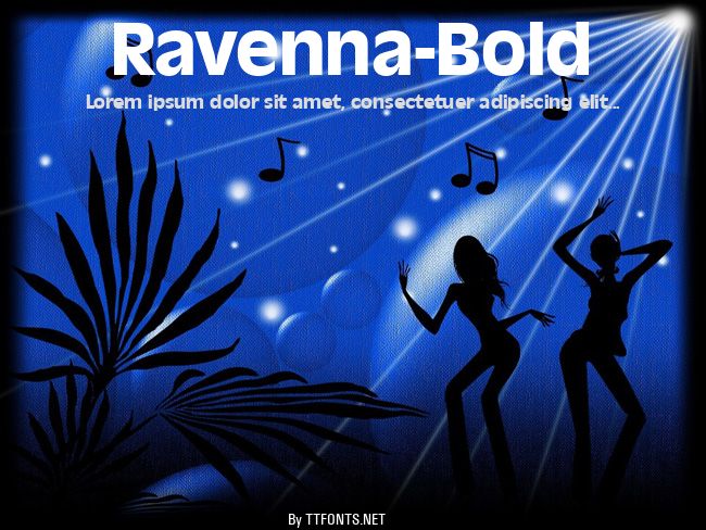 Ravenna-Bold example