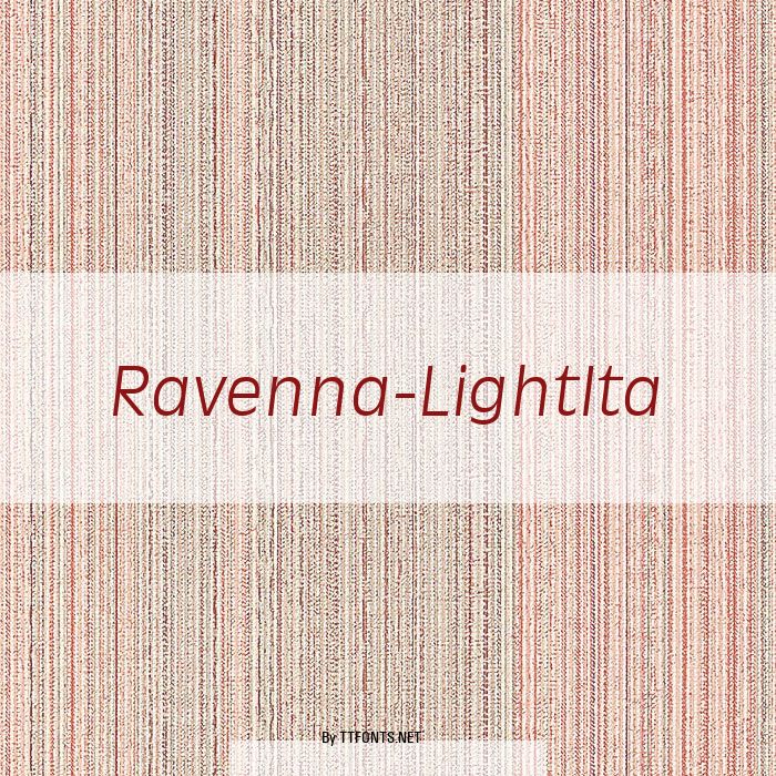 Ravenna-LightIta example