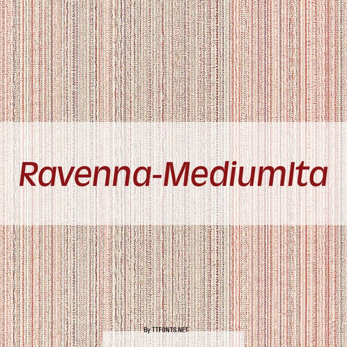 Ravenna-MediumIta example
