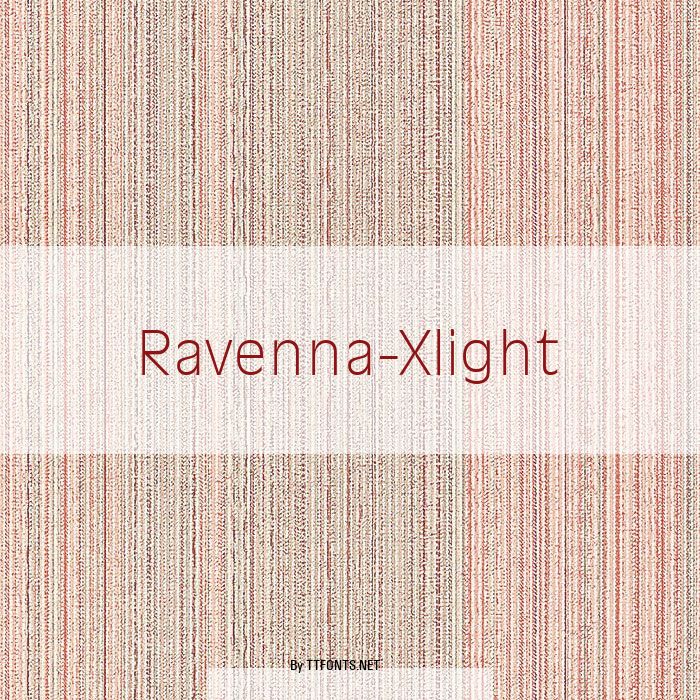 Ravenna-Xlight example