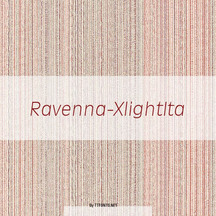Ravenna-XlightIta example