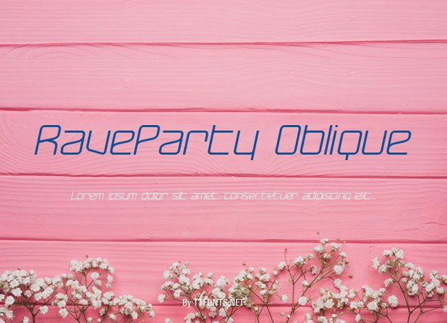 RaveParty Oblique example