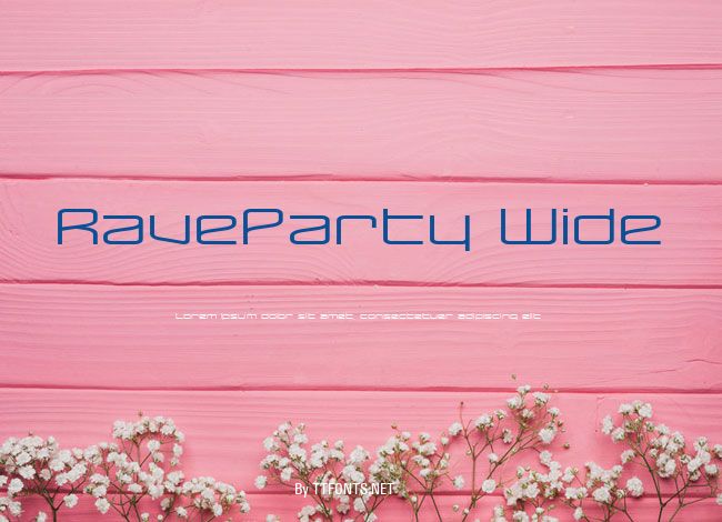 RaveParty Wide example
