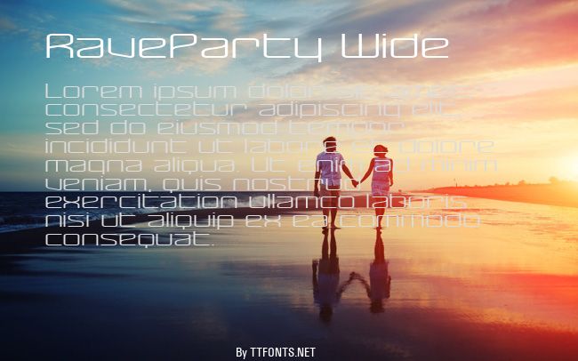 RaveParty Wide example