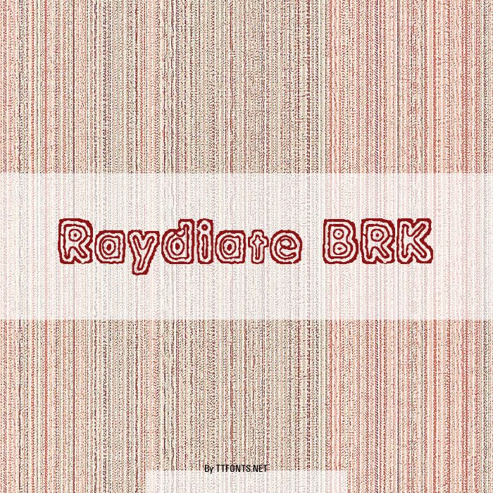 Raydiate BRK example