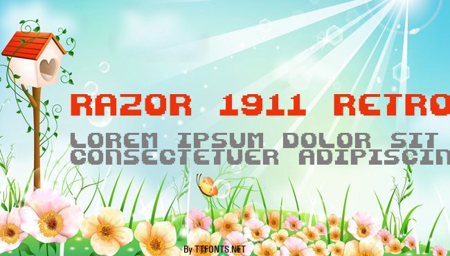 Razor 1911 Retro example