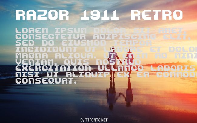 Razor 1911 Retro example