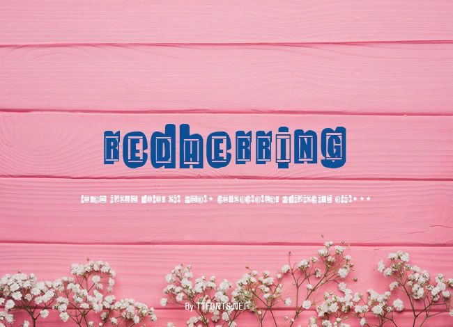 Redherring example