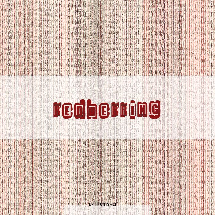 Redherring example