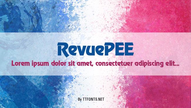 RevuePEE example