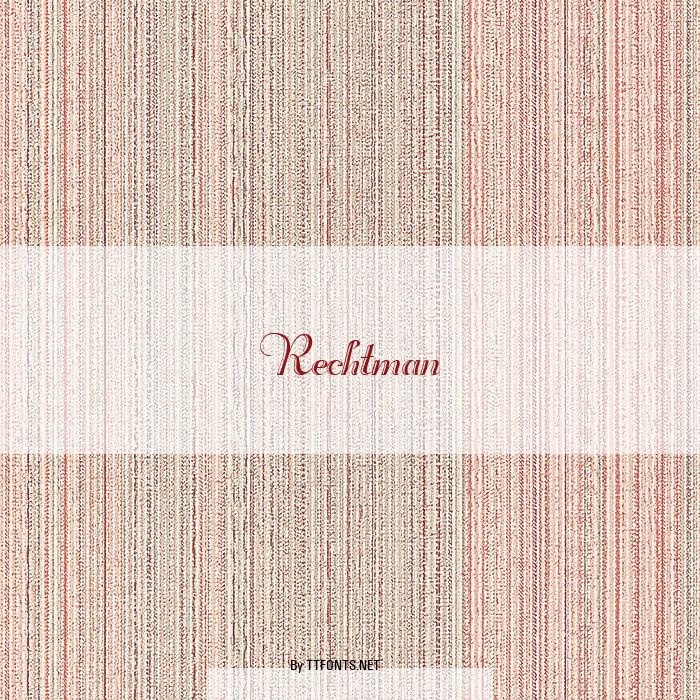 Rechtman example