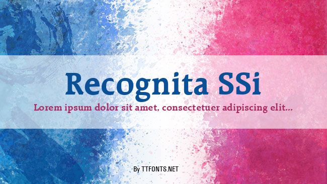 Recognita SSi example