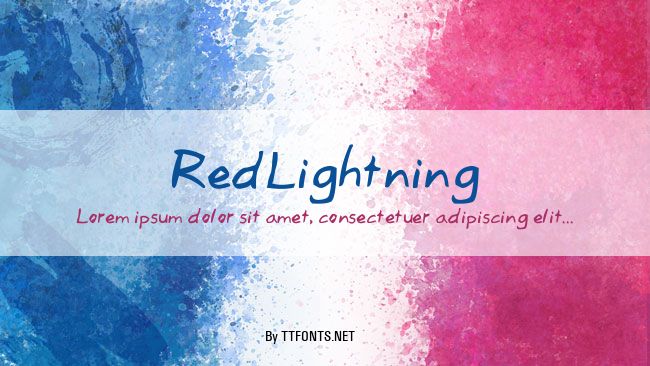 RedLightning example