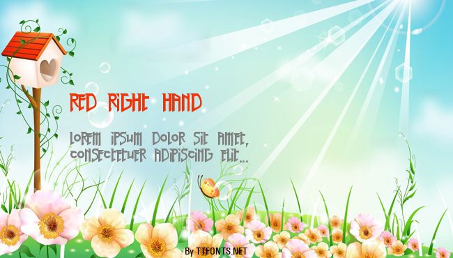 Red Right Hand example