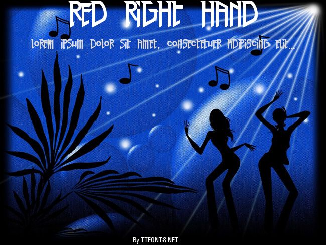 Red Right Hand example