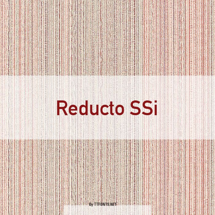 Reducto SSi example