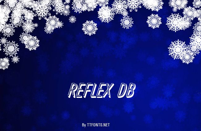 Reflex DB example