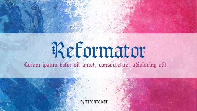 Reformator example