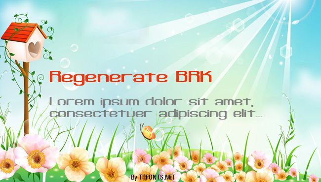 Regenerate BRK example