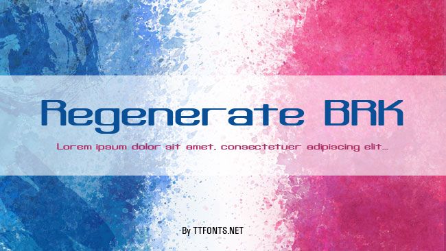 Regenerate BRK example