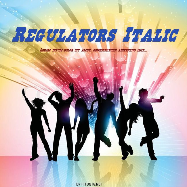 Regulators Italic example