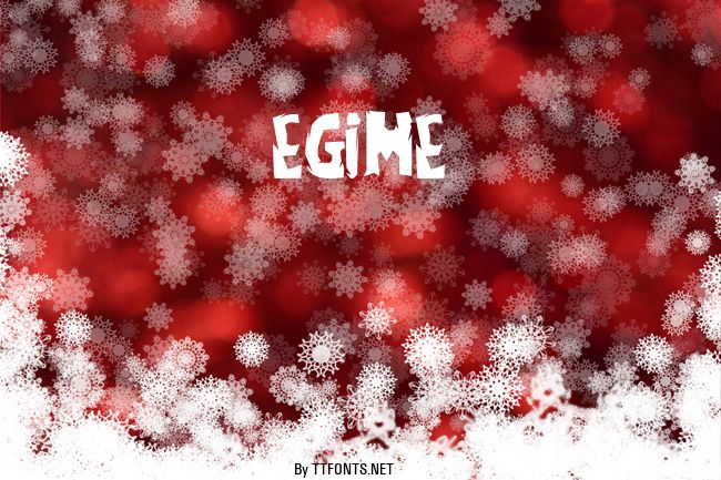 egime example