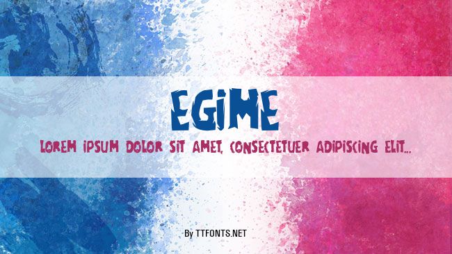 egime example