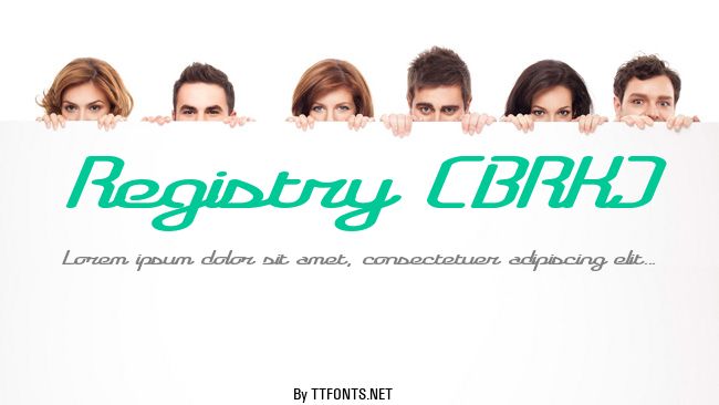 Registry (BRK) example