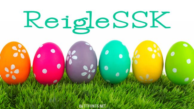 ReigleSSK example