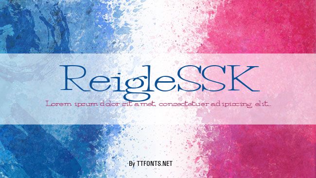 ReigleSSK example