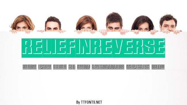 ReliefInReverse example