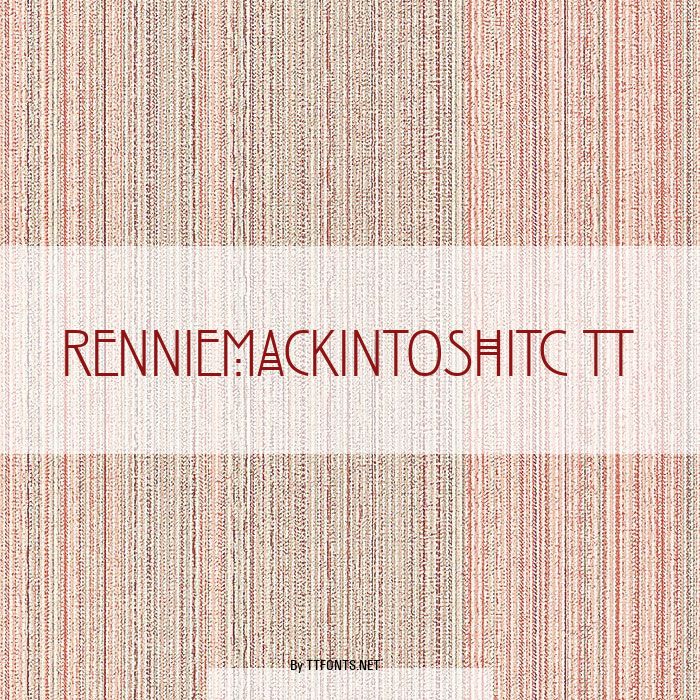 RennieMackintoshITC TT example