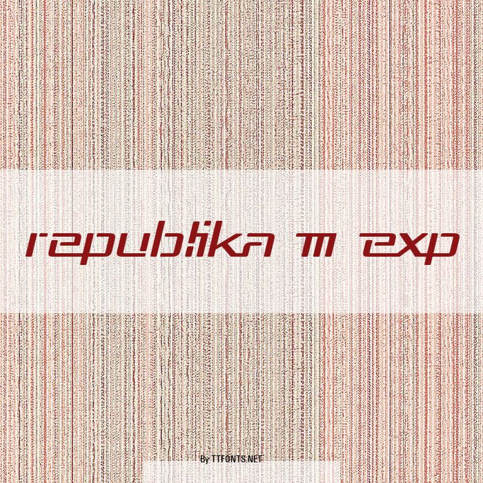 Republika III Exp example