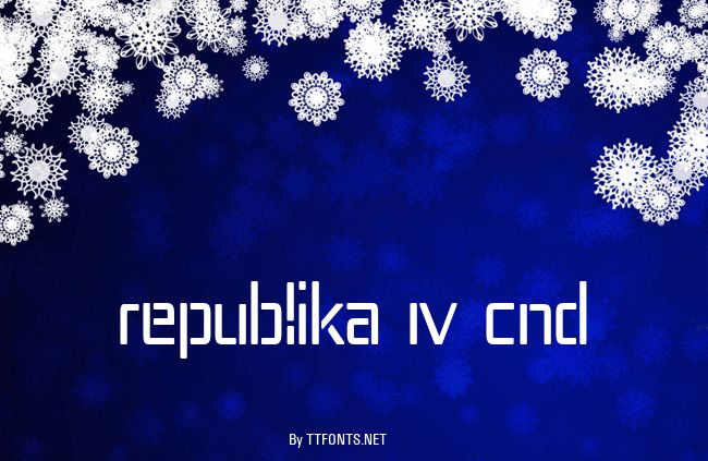 Republika IV Cnd example