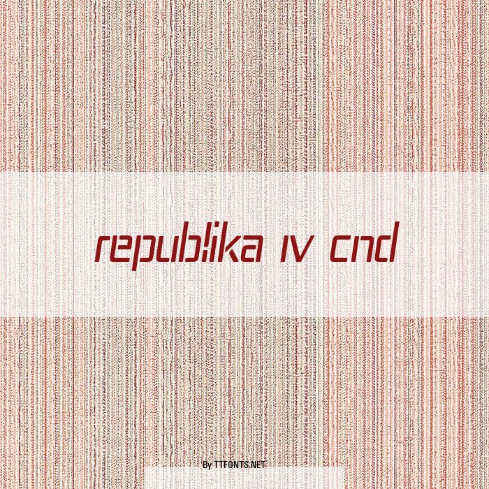 Republika IV Cnd example