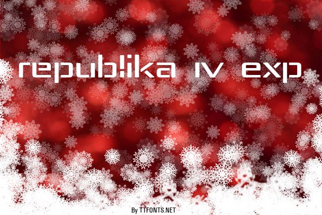 Republika IV Exp example