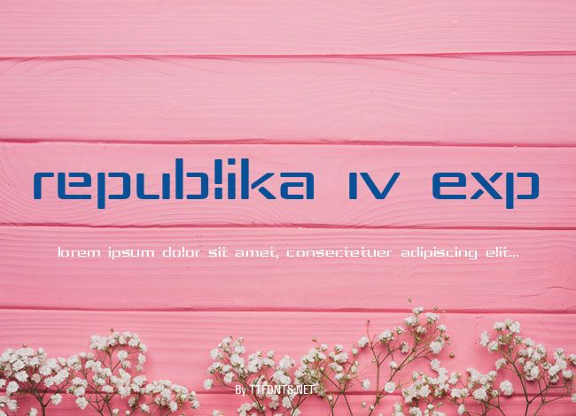 Republika IV Exp example