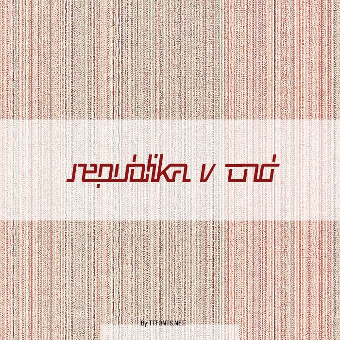 Republika V Cnd example